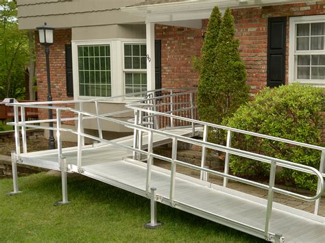 metal house ramp|metal handicap ramps for residential.